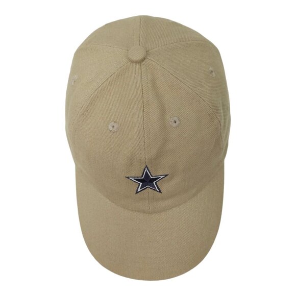 NFL Dallas Cowboys Football Adjustable Size Strapback Cap Baseball Hat Khaki - Picture 6 of 13